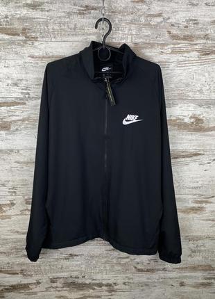 Новая ветровка олимпийка nike swoosh с лампасами толстовка кофта1 фото