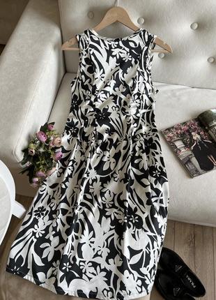 Шовкова сукня в квітковий принт8 фото
