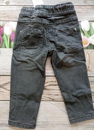 Джинсы, джинсовые брюки на хб. подкладке для мальчика3 фото