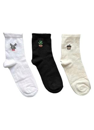 Набір шкарпеток жіночих з 3-х пар