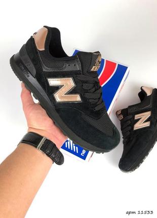 Жіночі спортивні кросівки new balance dark/чорні жіночі кросівки/кроси для дівчат3 фото