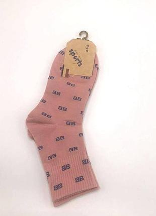 Шкарпетки бавовняні антибактеріальні 36-40 balenciaga