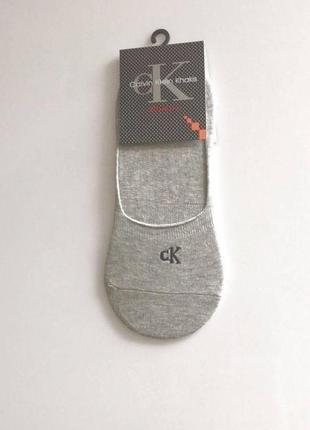 Носки 41-45 серый calvin klein 22124