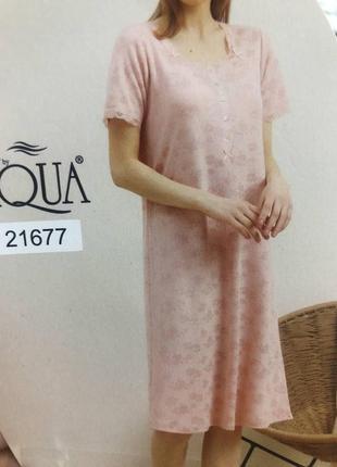 Ночная сорочка m-38 персиковый aqua 22225