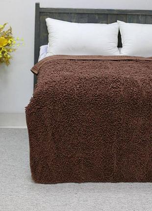 Покривало 130х200 коричневий attila home 22037
