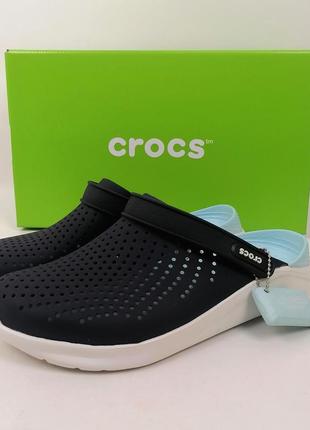 Literide crocs чоловічі крокси navy/almost сині усі розміри у наявності