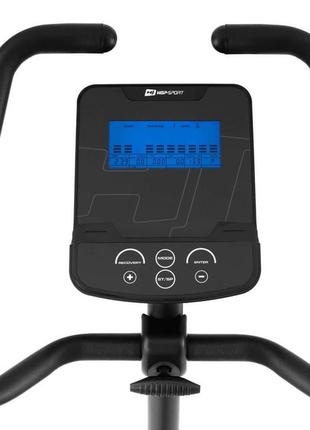 Велотренажер електромагнітний hop-sport hs-060h exige чорно-сріблястий 2020 розпродажа5 фото