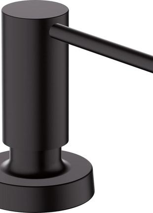 Дозатор для мийних засобів hansgrohe a51, 500 мл, чорний матовий