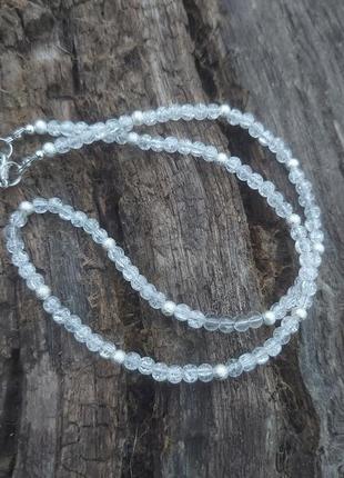 Намисто з горного кришталю