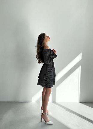 Сукня з подвійною спідницею4 фото