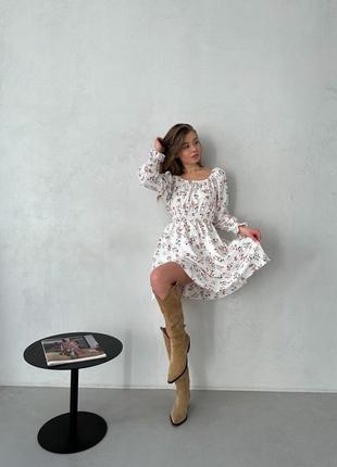 Сукня з подвійною спідницею4 фото