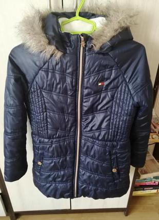 Пальто зимове тепле   р. 140-146