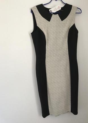 Нове стильне стрейчевое плаття french connection p. 40/l