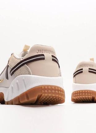 Кроссовки nike x jacquemuse beige6 фото
