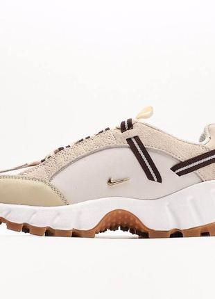 Кроссовки nike x jacquemuse beige