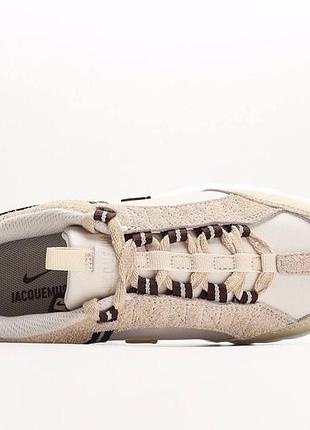 Кроссовки nike x jacquemuse beige5 фото