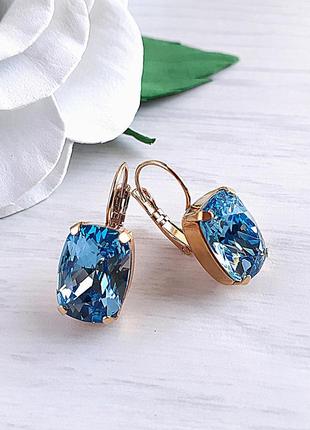 Сережки swarovski