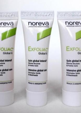 Noreva exfoliac global 6 уход, лечение и матировпнин проблемной кожи