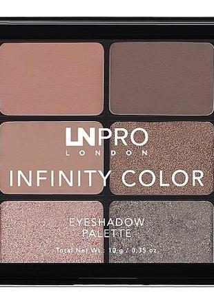 Палетка теней для век ln pro infinity color eyeshadow pallette 1012 фото