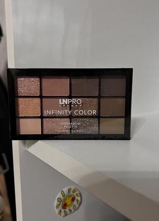 Палетка теней для век ln pro infinity color eyeshadow pallette 1013 фото