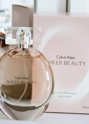 Calvin klein sheer beauty
туалетная вода