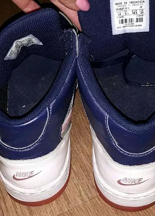 Высокие кроссовки nike air.кожаные,оригинал. 6