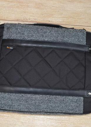 Timberland сумка из ткани harris tweed , портфель для ноутбука.