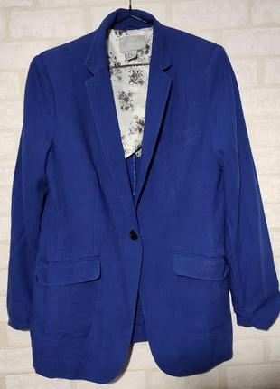 Пиджак цвета индиго от бренда h&m.. унисекс