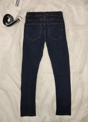 Оригинальные новые джинсы next skinny slim рост 152-157 см синие4 фото