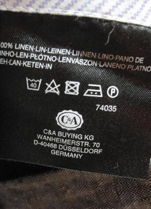 Angelo litrico (німеччина) літні брюки 100% льон4 фото