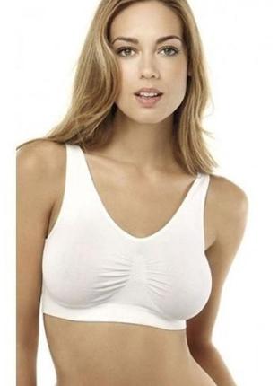L/xl бюстгальтер твоей мечты! бесшовный комфортный топ без косточек leyla