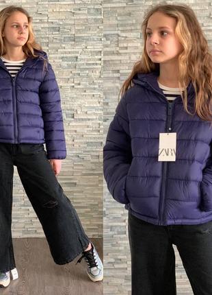 Детская куртка на девочку фирмы zara/демисезонная куртка для девочки зара2 фото