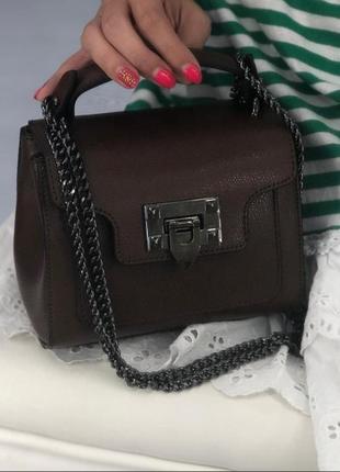 Жінлча шкіряна сумка італія маленька містка сумочка