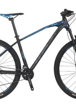 Велосипед найнер crosser lava 29" (рама 18, 2*9) hidraulic l-twoo чорно-синій