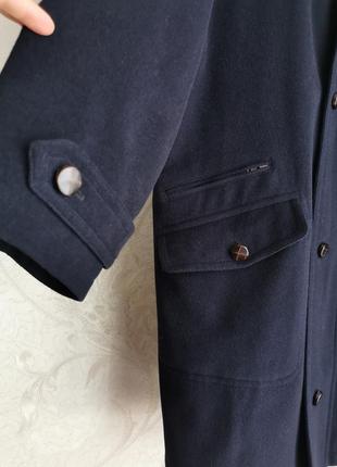 Коротке чорне пальто з утеплювачем giorgio5 фото