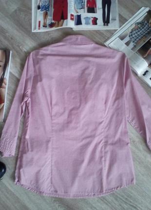 Класна ділова блузка - сорочка 100% котон ( офіс) 123 фото