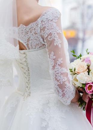 Удачное свадебное платье айвори2 фото