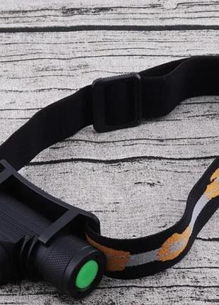 Потужний налобний ліхтар boruit d10 l2 оригінал 600lm