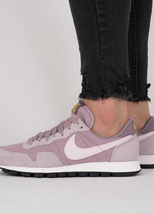 Сиреневые женские воздушные кроссовки nike air pegasus