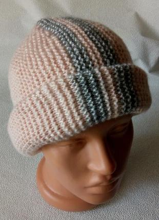 Нова шапка біні "смужка"