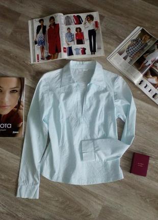 Стильная актуальная блузка, рубашка  со стрейчем. 12 amaranto