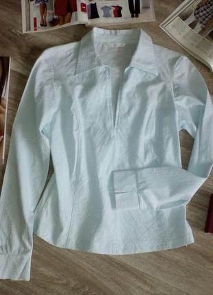 Стильная актуальная блузка, рубашка  со стрейчем. 12 amaranto2 фото