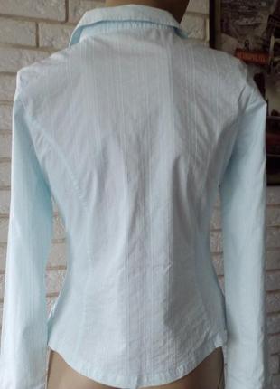 Стильная актуальная блузка, рубашка  со стрейчем. 12 amaranto10 фото