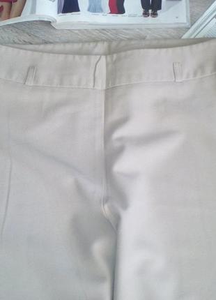 Классные брюки бежевого, нюдового  цвета  со стрейчем kit  12 акция 1 + 1  = 3 🎁3 фото