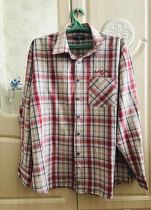 Сорочка чоловіча в клітку