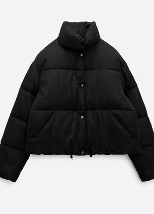 Куртка пуфер zara