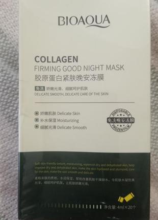 Нічна маска bioaqua Нічна firming sleeping mango mask з колагеном