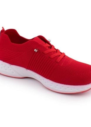 Стильні червоні кросівки з текстилю сітка літні повітропроникні мокасини4 фото