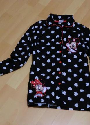 Тепла піжамна куртка. фланель.байка