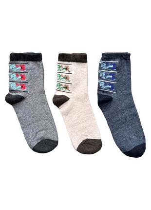 Шкарпетки жіночі стрейчові, комплект з 3-х пар